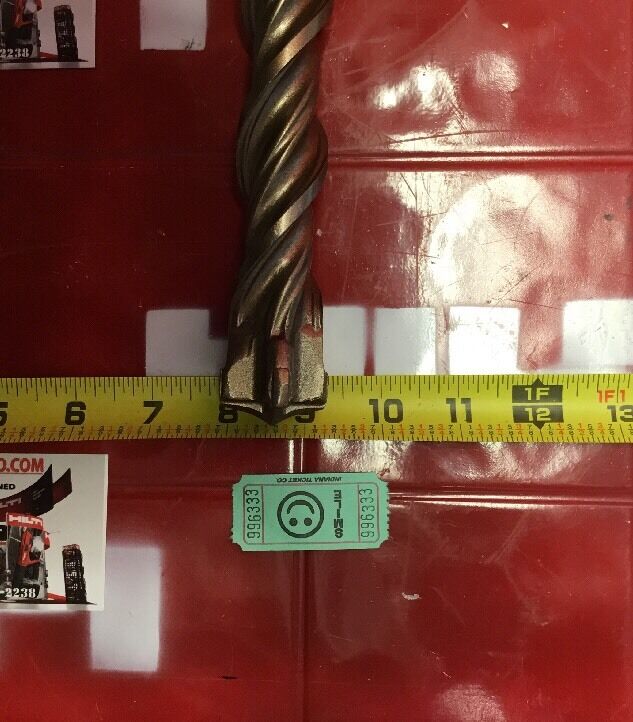 HILTI BIT SDS MAX 1-1/4" X 22-1/2" PREOWNED,