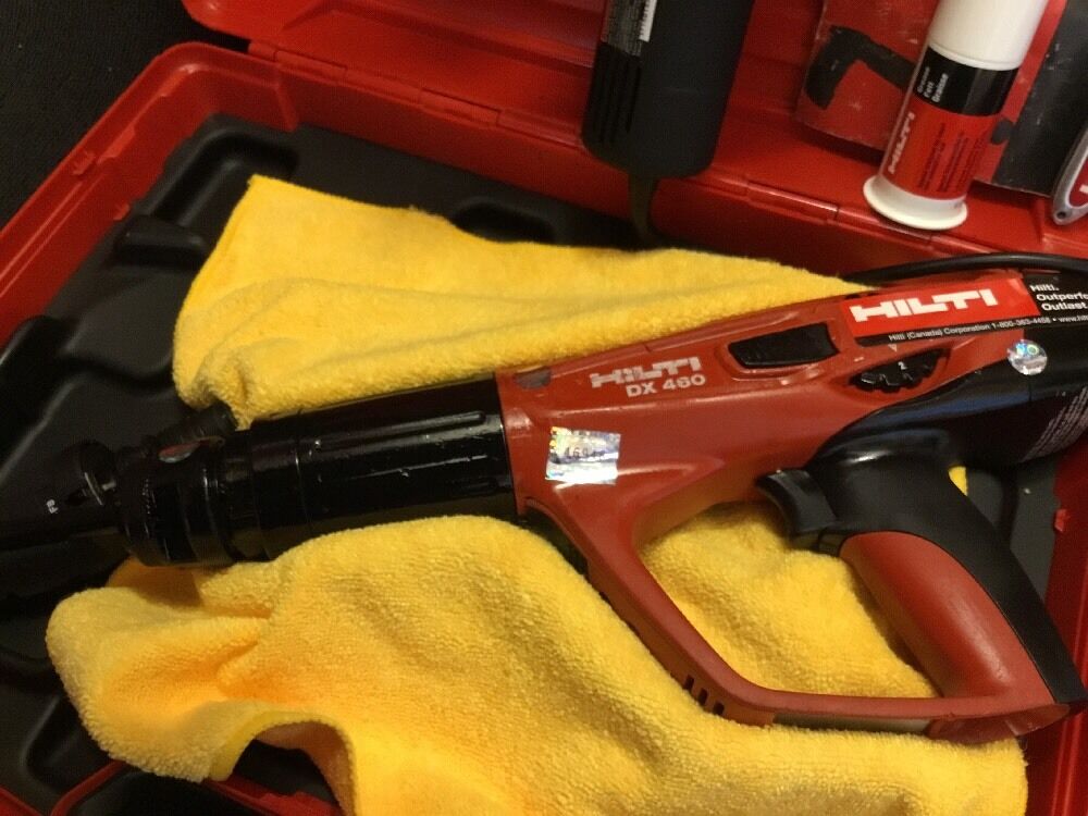 HILTI DX 460 POWDER ACTUATED, PREOWNED