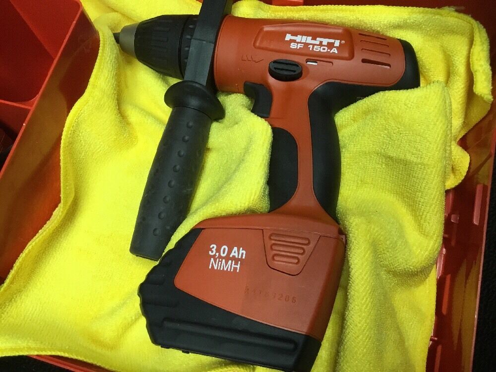 HILTI SF 150-A CORDLESS DRILL SET, NEW, FREE BITS, SPEAKER, EXTRAS