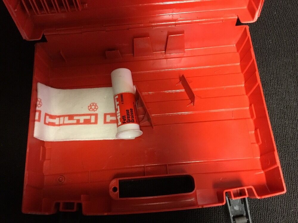 HILTI TE 5 ORIGINAL CASE, PREOWNED, (Only Case), FREE HILTI GREASE