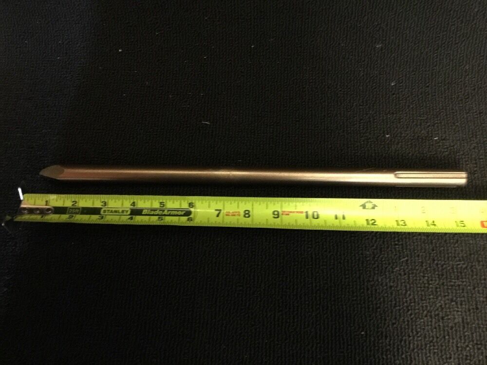 HILTI CHISEL SDS MAX 1" X 14" AND POINTED, PREOWNE