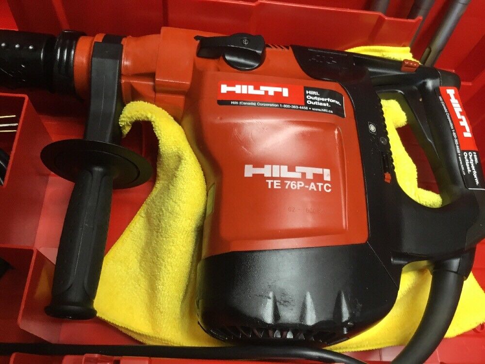 HILTI TE 76-ATC PREOWNED, FREE SET OF KNIFE, BITS, A LOT OF EXTRAS, FAST SHIP