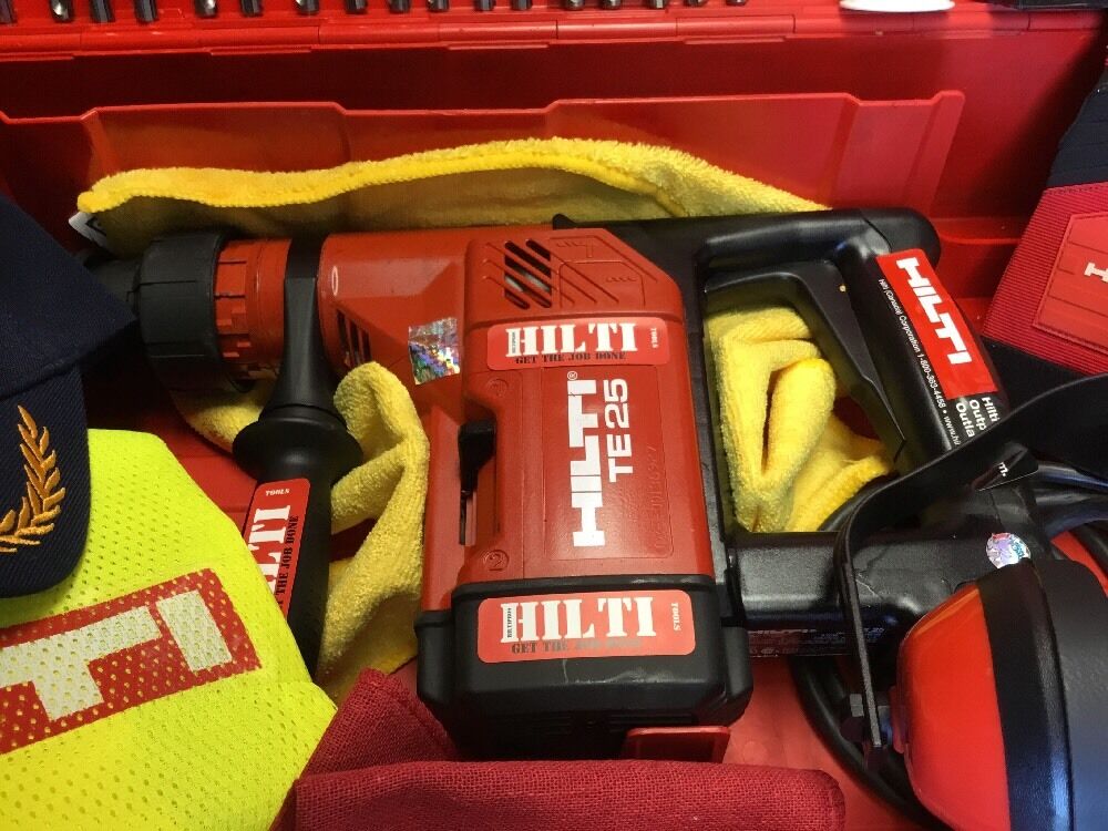 HILTI TE 25, MADE IN GERMANY, PREOWNED, FREE EXTRAS