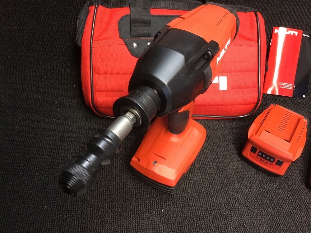 HILTI SID 8-A18 CORDLESS DRIVER, NEW, FREE BITS, 2 BATTERIES, COMPLETE,