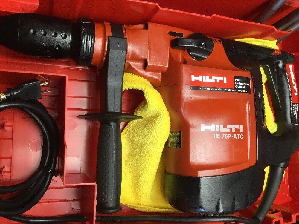 HILTI TE 76-ATC PREOWNED, FREE SET OF KNIFE, BITS, A LOT OF EXTRAS, FAST SHIP