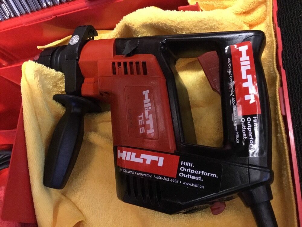 HILTI TE 5 PREOWNED, FREE LASER METER, BITS AND EXTRAS