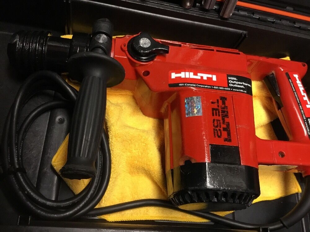 HILTI TE 52 PREOWNED, FREE THERMO, BITS AND CHISELS, FAST SHIP