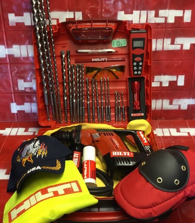 HILTI TE 5 HAMMER DRILL, FREE HILTI LASER, FREE DRILL BITS,