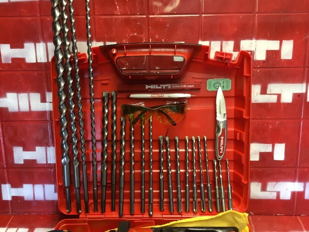 HILTI TE 5 HAMMER DRILL, FREE EXTRAS, LOADED BITS, STRONG