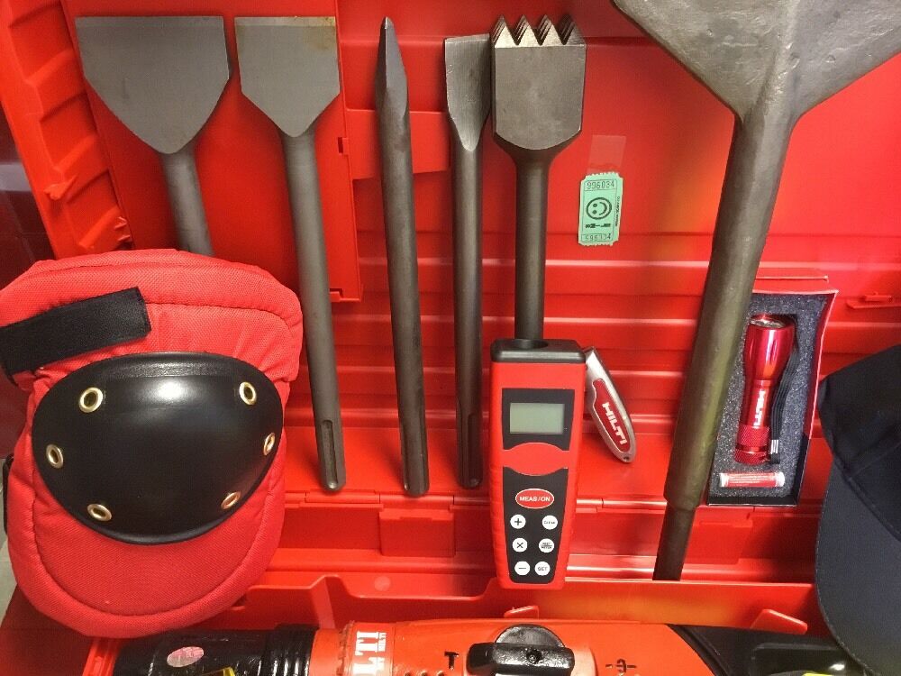 HILTI TE 500 AVR PREOWNED, NICE CONDITION, LOAD, FREE EXTRAS, DURABLE, FAST SHIP