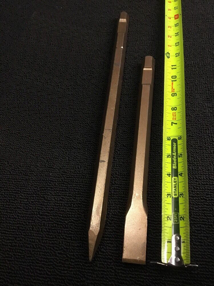 HILTI CHISEL TE-H NARROW 1" X 12" & POINTED 16-3/4" PREOWNED