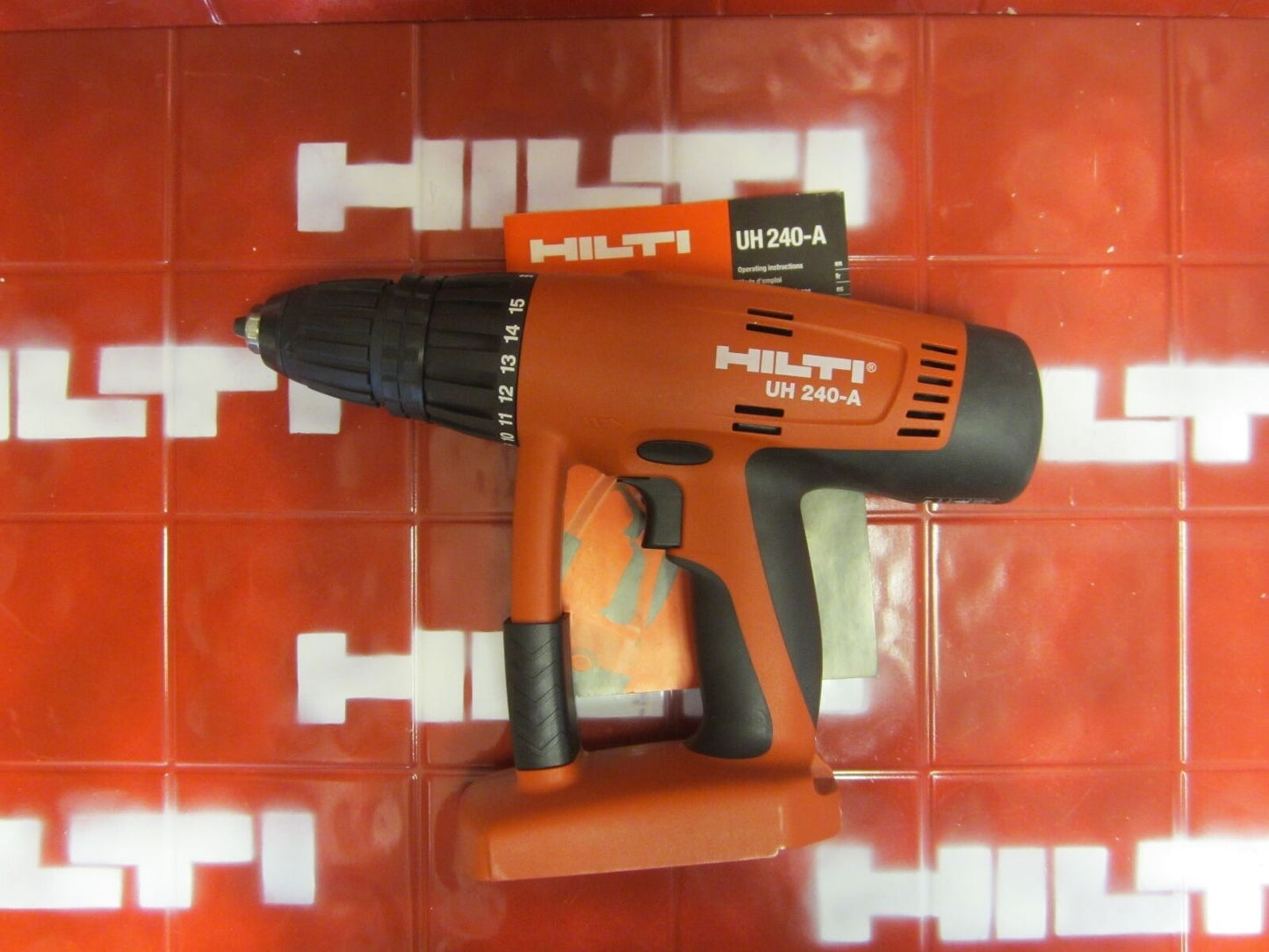 Hilti UH 240-A 24V NiCd 1/2" CORDLESS DRILL, NEW, FREE HAT, FAST SHIP