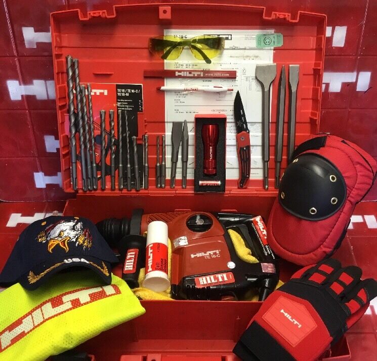 HILTI TE 16-C, GREAT CONDITION, FREE EXTRAS