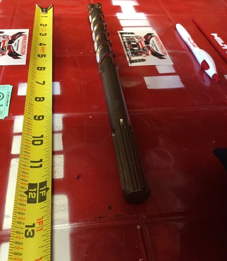 HILTI BIT SDS MAX 7/8" X 12-1/2" PREOWNED