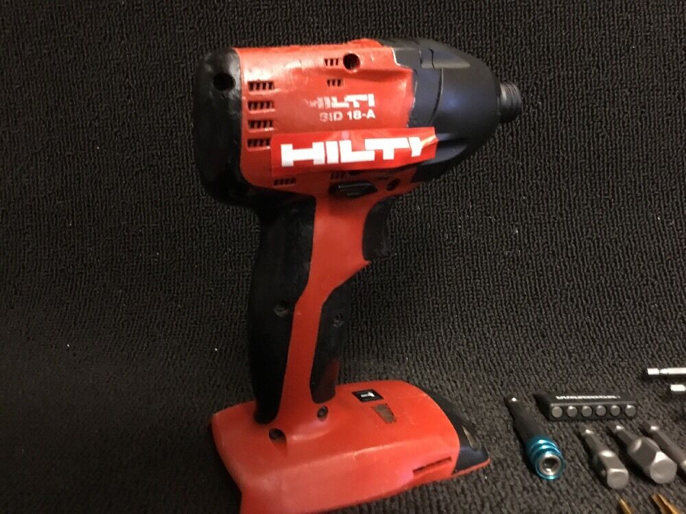 HILTI SID 18-A (BODY ONLY) PREOWNED, FREE HAT, KNIFE AND EXTRAS