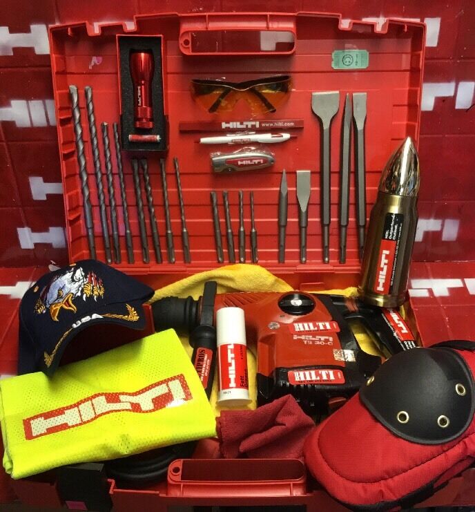 HILTI TE 30-C, PREOWNED, DURABLE, STRONG, FREE DRILLS & CHISELS