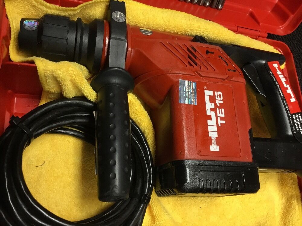 HILTI TE 15, GREAT CONDITION, FREE ANGLE GRINDER, BITS, EXTRAS