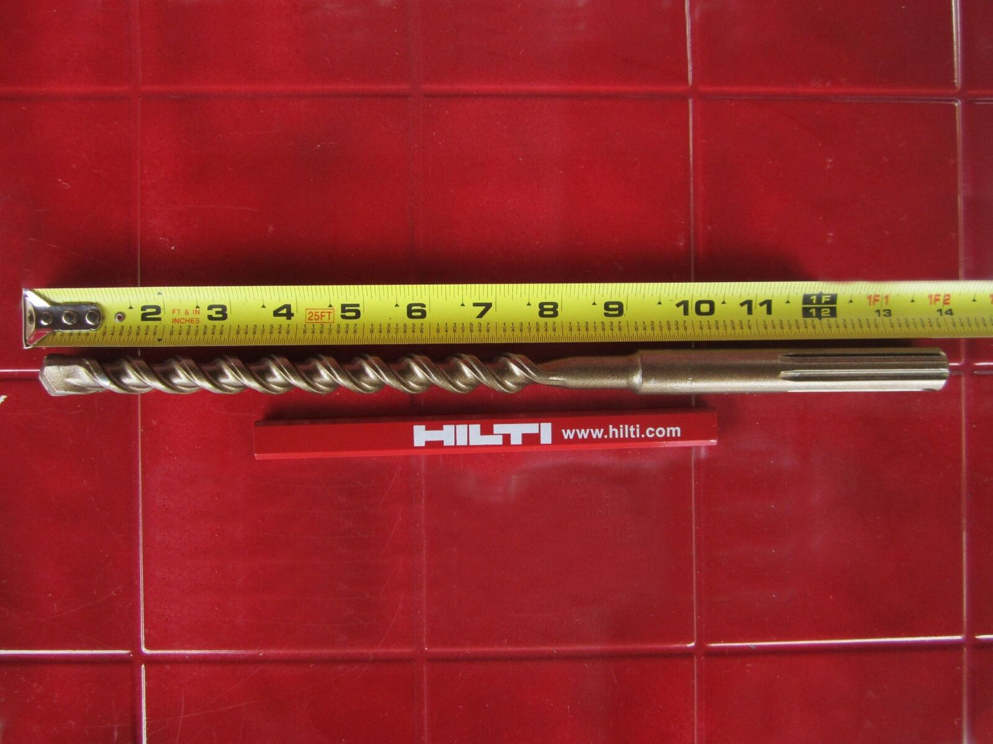 HILTI TE-C 5/8 x 13", SDS PLUS, PREOWNED,FREE HILTI PENCIL,L@@K, FAST SHIPPING