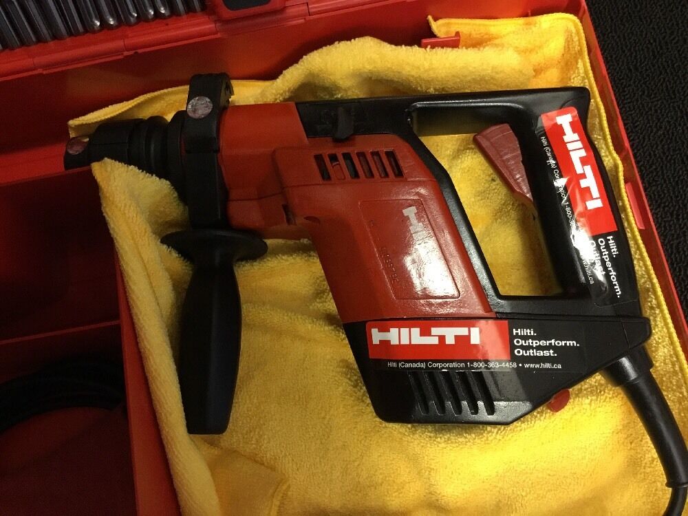 HILTI TE 5 PREOWNED, FREE LASER METER, BITS AND EXTRAS