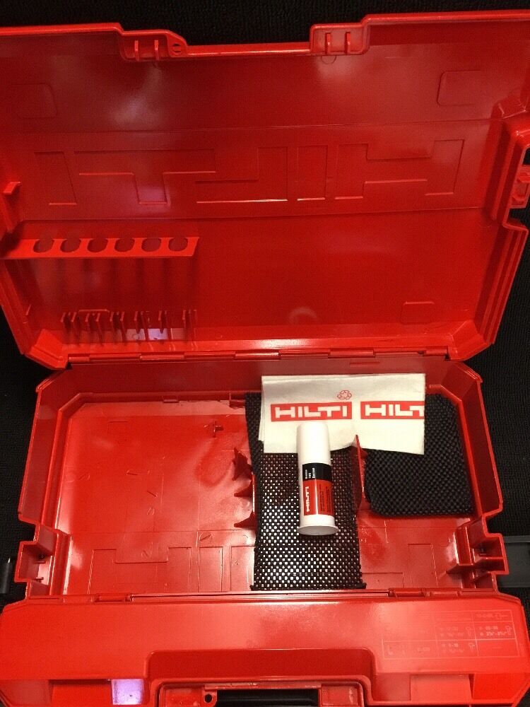 HILTI TE 24 CASE,  PREOWNED, ORIGINAL, FREE HILTI GREASE INCLUDED