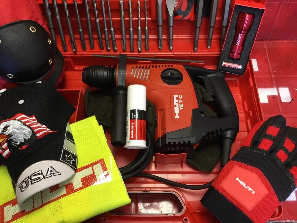 HILTI TE 7-C HAMMER DRILL,BRAND NEW, STRONG, FREE EXTRAS