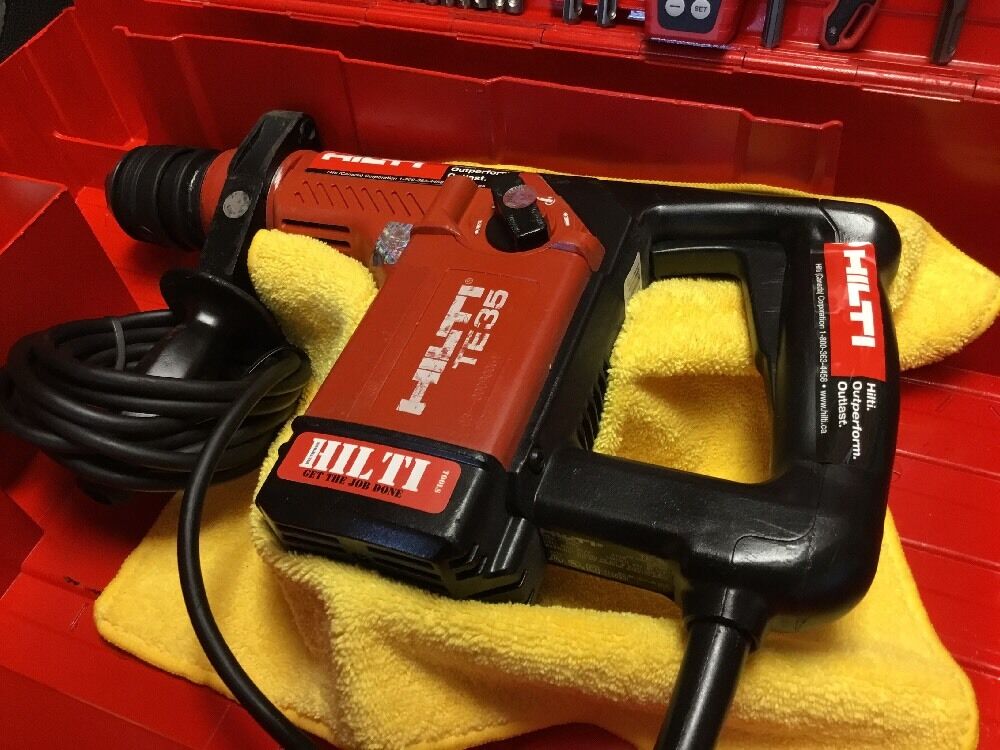 HILTI TE 35, PREOWNED, FREE BITS, LASER DISTANCE METER