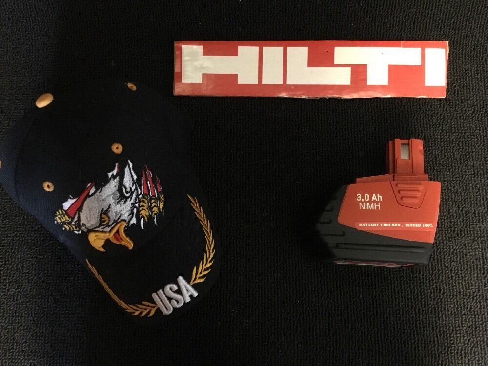 HILTI BATTERY SFB 155 3.0AH, BRAND NEW, FREE HAT