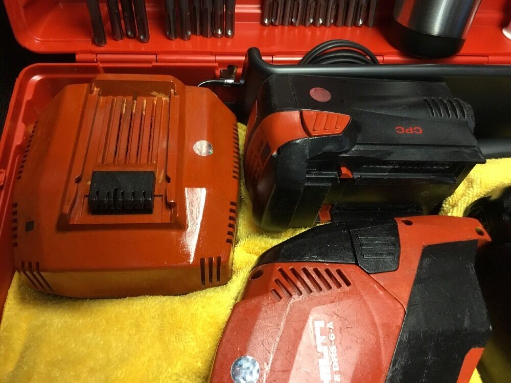 HILTI TE 6-A36 PREOWNED, DRS-6 DUST REMOVAL, FREE BITS AND EXTRAS, FAST SHIP