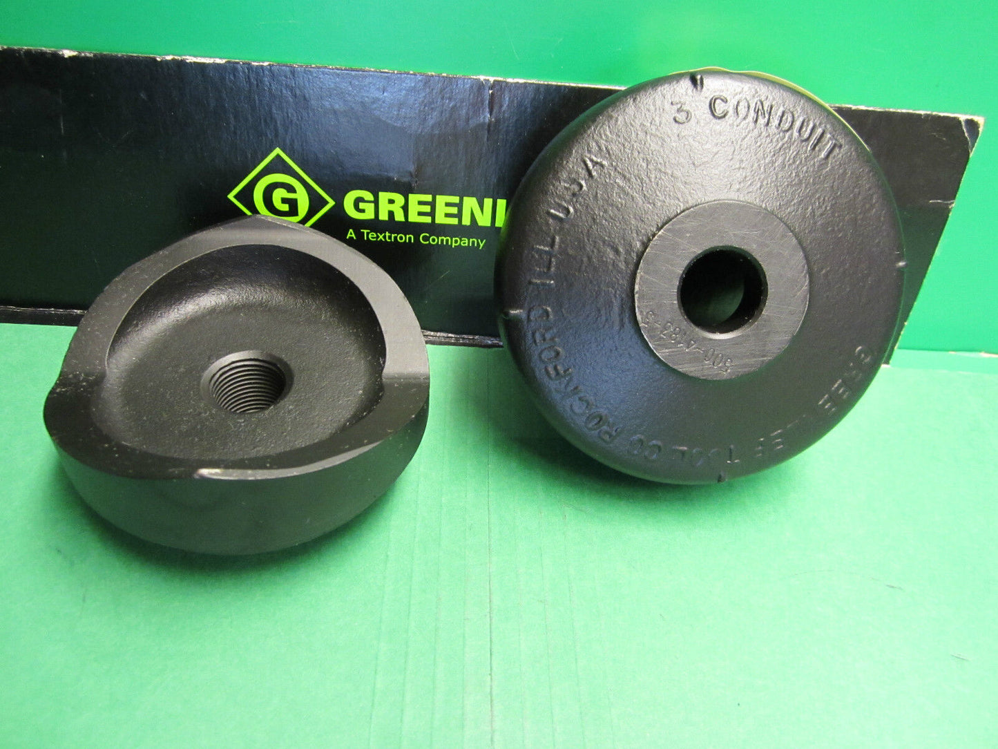 3"  CONDUIT  Greenlee Knockout Punch Die Set