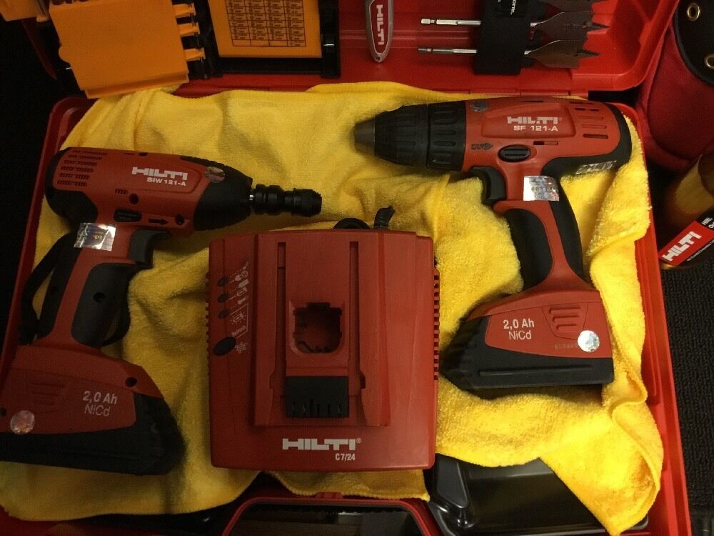 HILTI DRILL SET SF 121-A  AND SIW 121-A