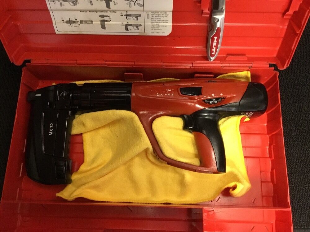 HILTI DX 460- MX 72 POWER-ACTUATED, PREOWNED