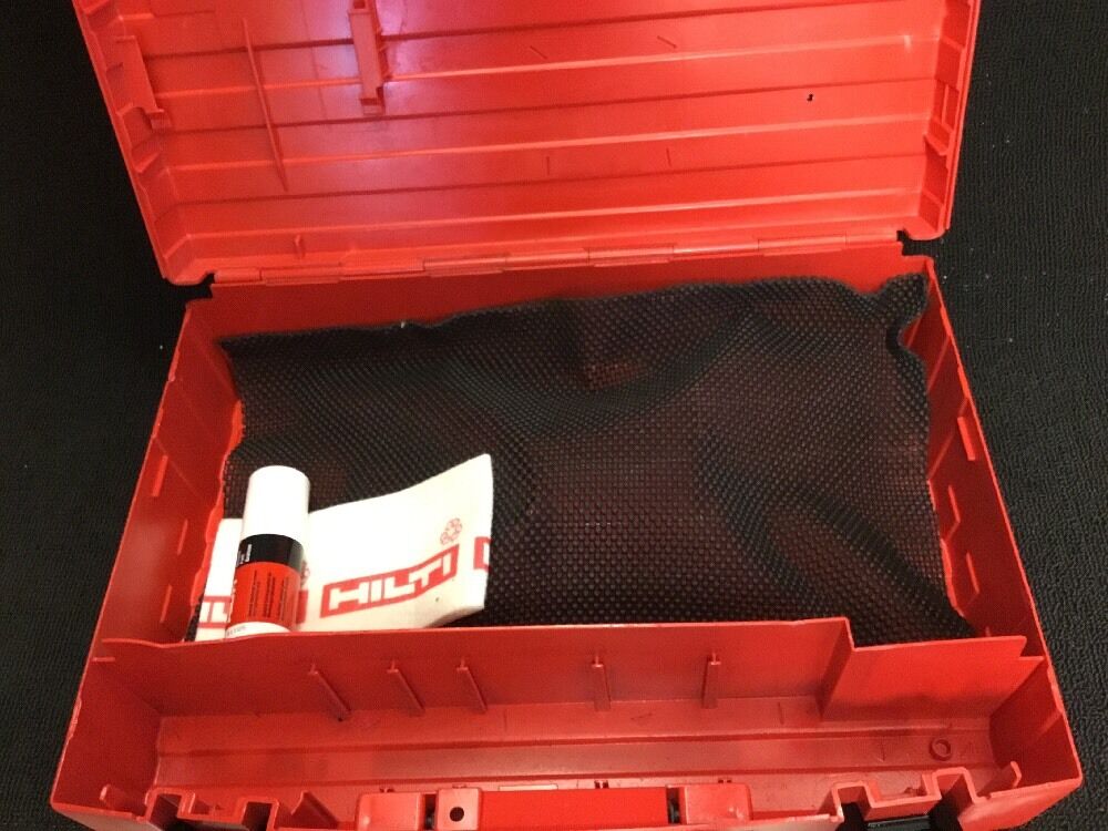 HILTI TE 15 (CASE ONLY) ORIGINAL, PREOWNED ,FREE HILTI GREASE