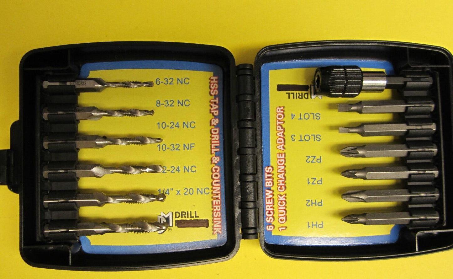 DRILL BIT SET 13 PC, BRAND NEW