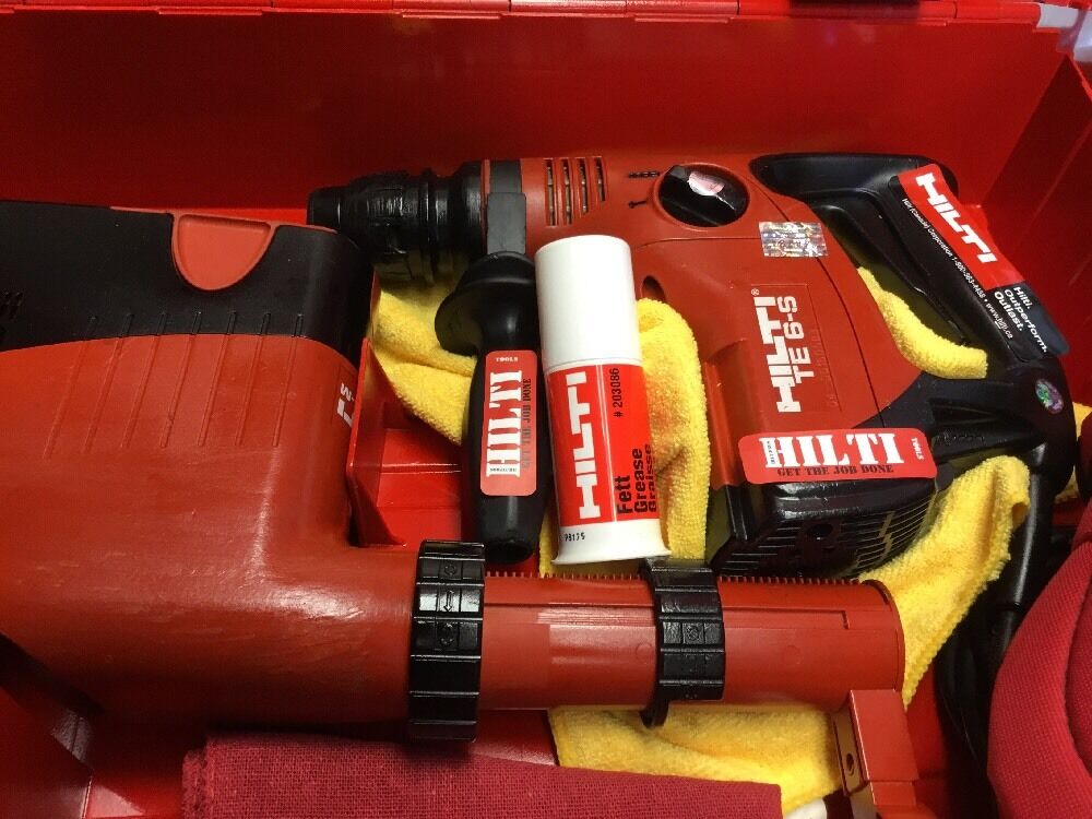 HILTI TE 6-S HAMMER DRILL,WITH TE DRS-M, FREE EXTRAS