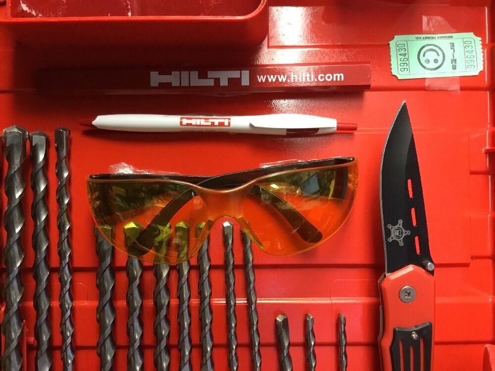 HILTI TE 5, STRONG, DURABLE, LOADED DRILL BITS