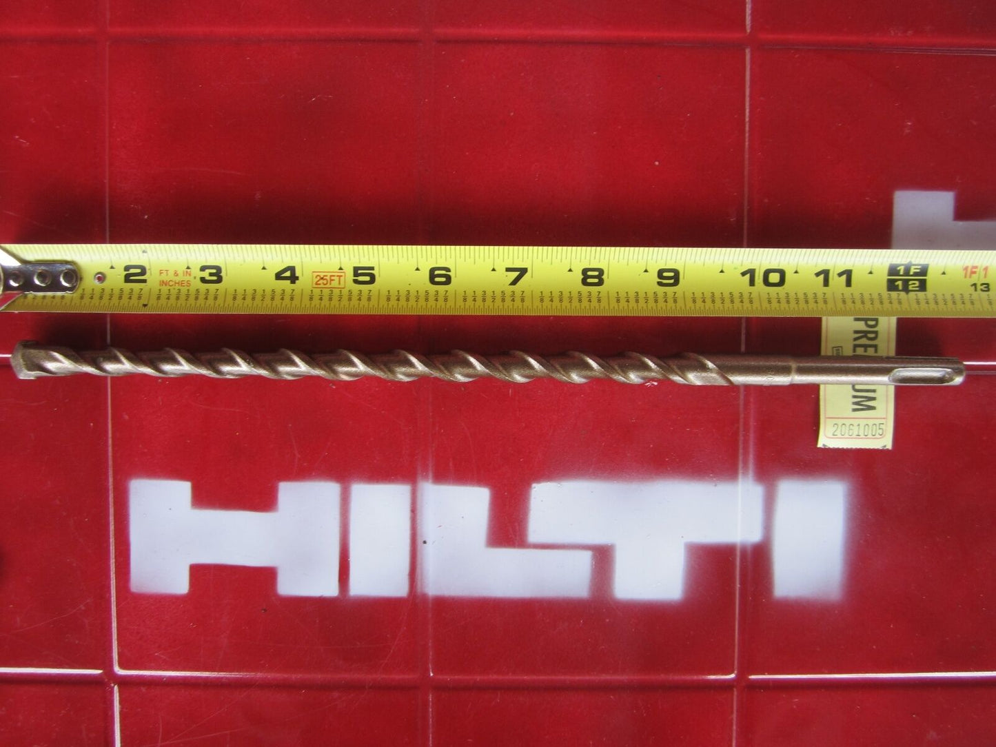 HILTI TE-C 1/2 x 12", SDS PLUS, PREOWNED,FREE HILTI PENCIL,L@@K, FAST SHIPPING