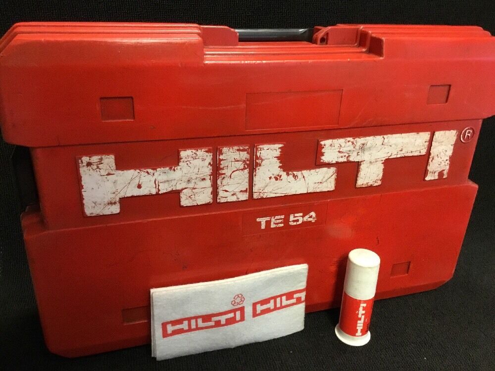 HILTI TE 54 ORIGINAL CASE, PREOWNED, (ONLY CASE), FREE GREASE, FAST SHIP