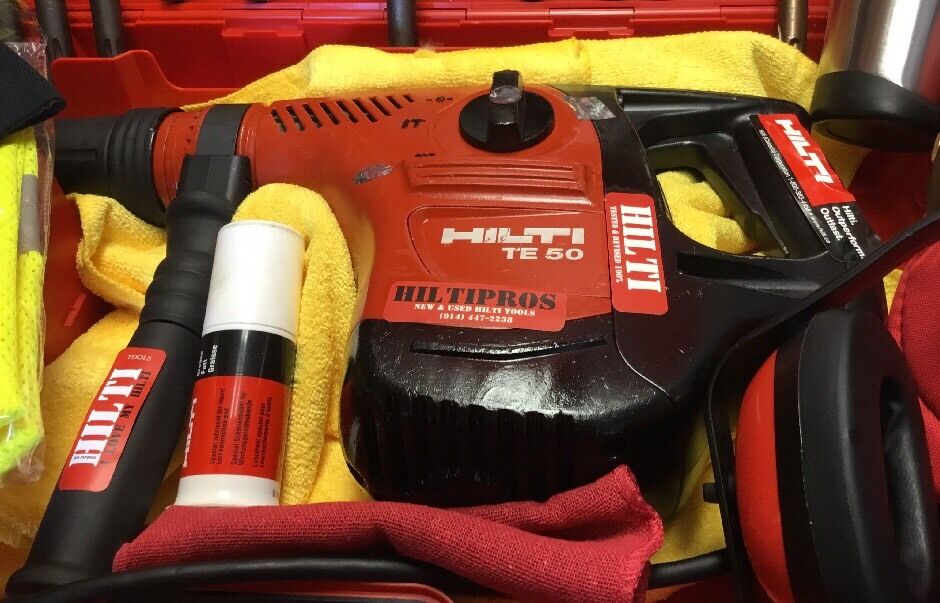 HILTI TE 50, L@@K, NICE CONDITION, FREE HILTI COFFE MUG AND EXTRAS, FAST SHIP