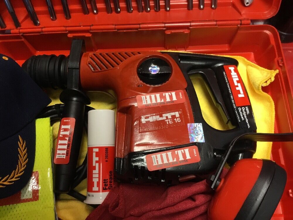 HILTI TE 16,GREAT CONDITION, PREOWNED, FREE EXTRAS