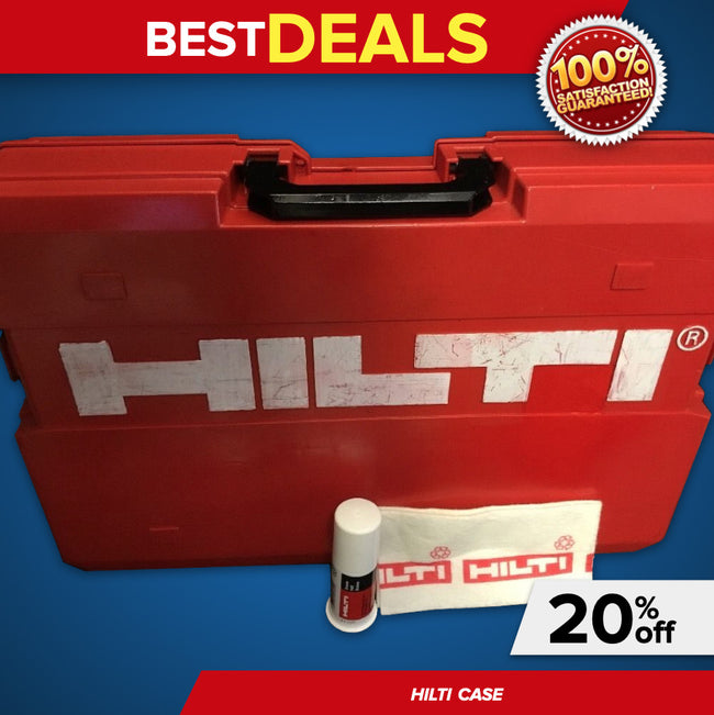 HILTI CASE FOR TE 74 (THIS IS ONLY CASE), PREOWNED,