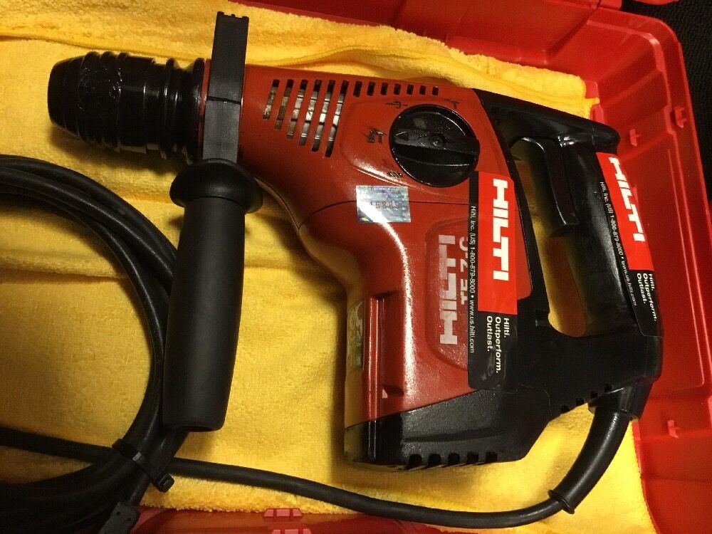 HILTI TE 7-C, PREOWNED, FREE TABLET, BITS, A LOT OF EXTRAS