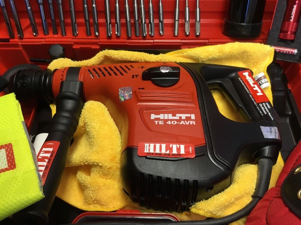 HILTI TE 40-AVR HAMMER DRILL, GERMANY, GREAT, FREE HILTI THERMO