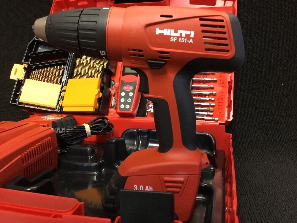 HILTI DRILL SF 151-A, NEW, FREE LASER METER