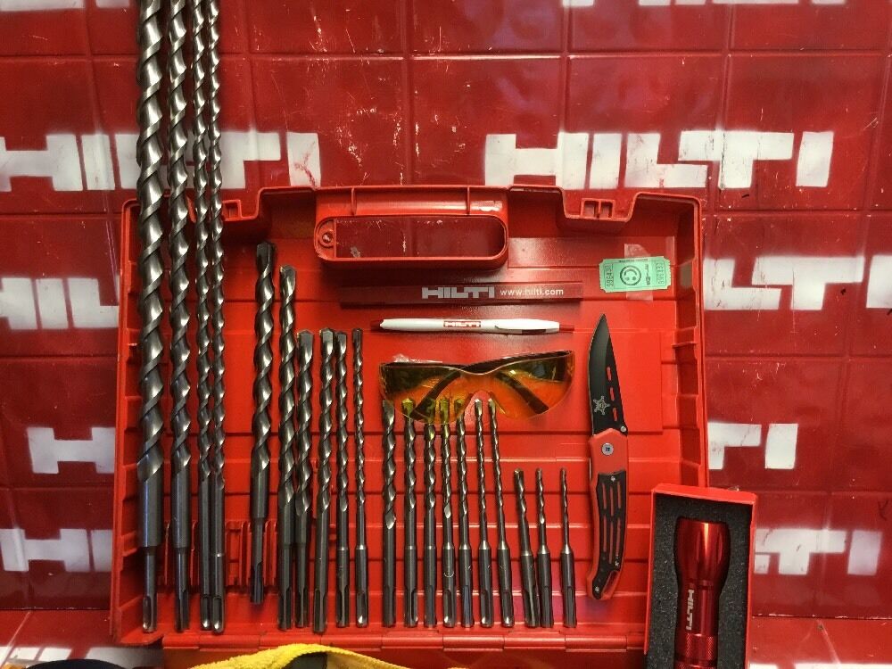 HILTI TE 5, STRONG, DURABLE, LOADED DRILL BITS