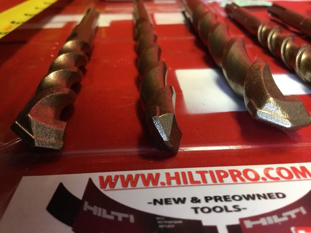 HILTI DRILL BIT 1/2", 5/8" SDS PLUS, SET OF 5