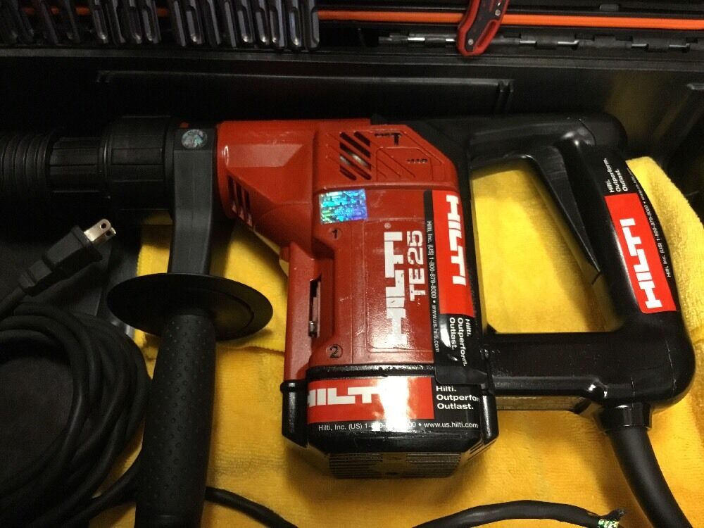 HILTI TE 25, GREAT CONDITION, FREE THERMO, BITS, A LOT OF EXTRA