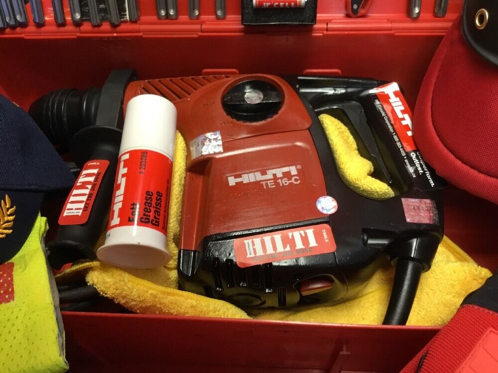 HILTI TE 16-C, GREAT CONDITION, FREE EXTRAS