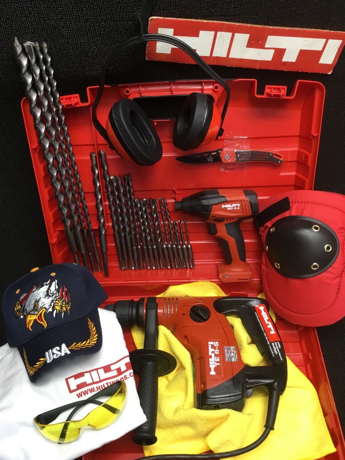 HILTI TE 6-S PREOWNED, FREE SID 2-A, EXTRAS, MADE IN GERMANY