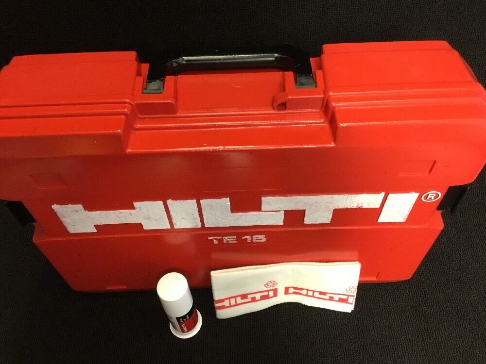 HILTI TE 15 (ONLY CASE), PREOWNED, FREE HILTI GREASE