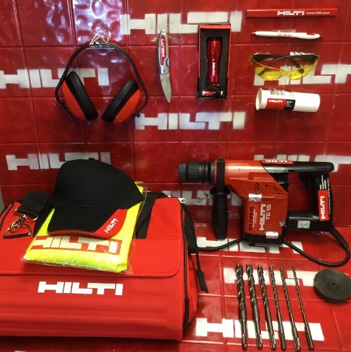 HILTI TE 15 HAMMER DRILL, PREOWNED